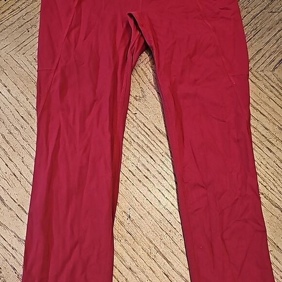 IDYLLWIND burgendy red leggings size M Miranda Lambert - Picture 4 of 12